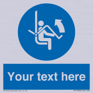 Custom Mandatory: Open safety bar of chairlift